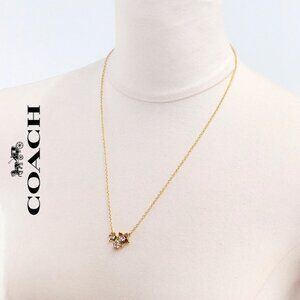 Coach Wildflower Cluster Pendant Necklace